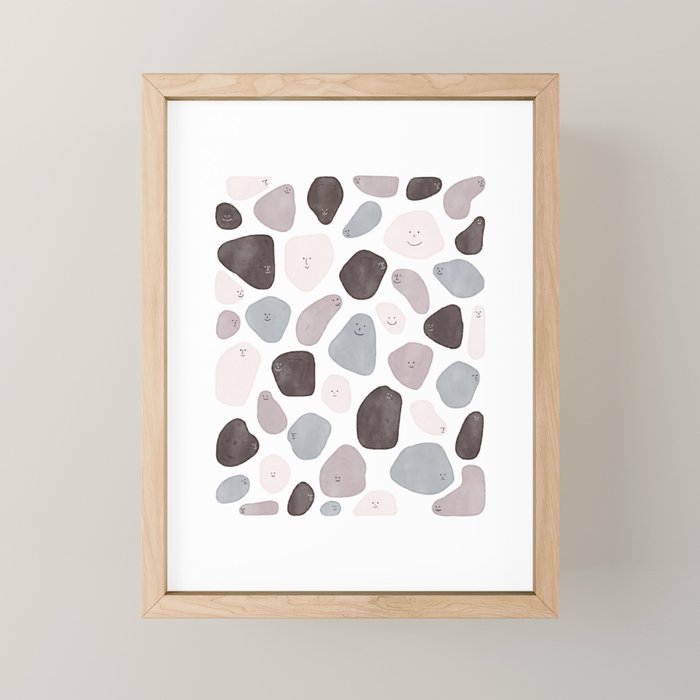 Funny Shapes Mini Art Print Gallery Image 1