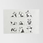 Panda Yoga Rug Gallery Image 2