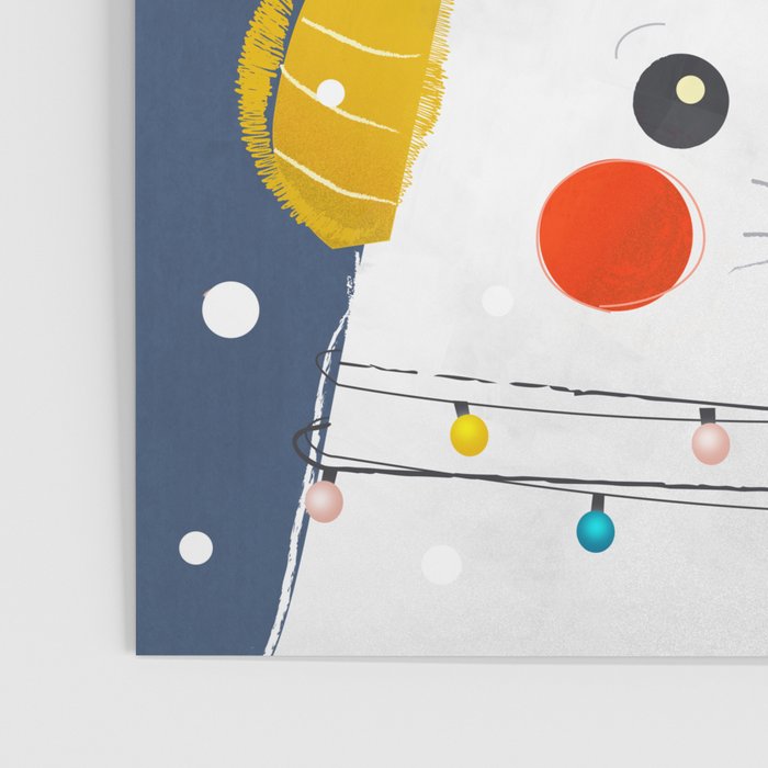 Christmas Baby Seal with fairy lights Poster Gallery Image 3