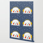 Christmas Baby Seal with fairy lights Wallpaper Gallery Image 2