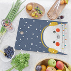 Christmas Baby Seal with fairy lights Cutting Board Gallery Image 2