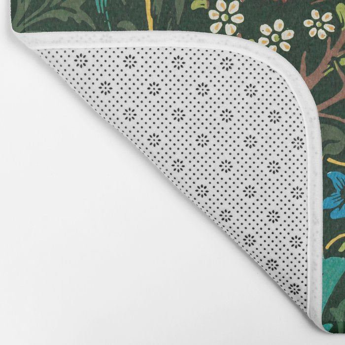 Tulips by William Morris Bath Mat Gallery Image 2
