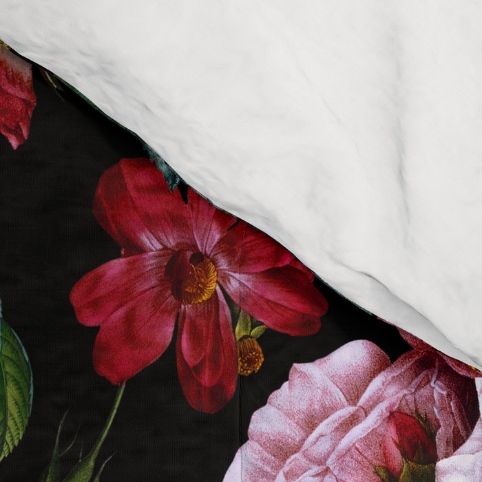 Red Floral Garden Comforter Gallery Image 4