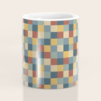 Bold Colorful Checks Pattern - Small IX Coffee Mug Gallery Image 4