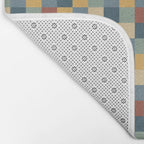 Bold Colorful Checks Pattern - Small IX Bath Mat Gallery Image 2