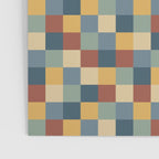Bold Colorful Checks Pattern - Small IX Poster Gallery Image 3