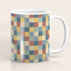 Bold Colorful Checks Pattern - Small IX Coffee Mug Gallery Image 1
