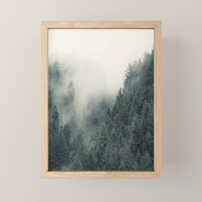 Misty Pines 2 Mini Art Print Gallery Image 1