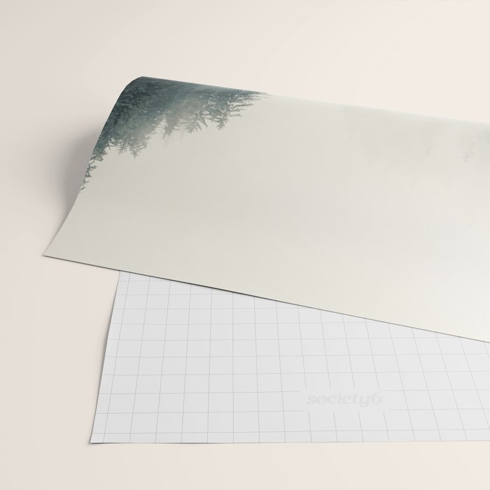 Misty Pines 2 Wrapping Paper Gallery Image 2
