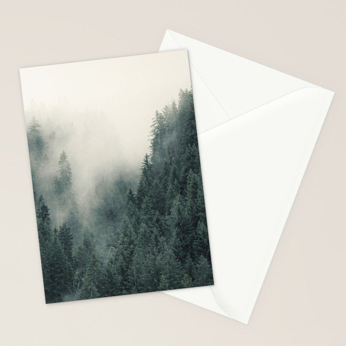 Misty Pines 2 Stationery Card Gallery Image 2