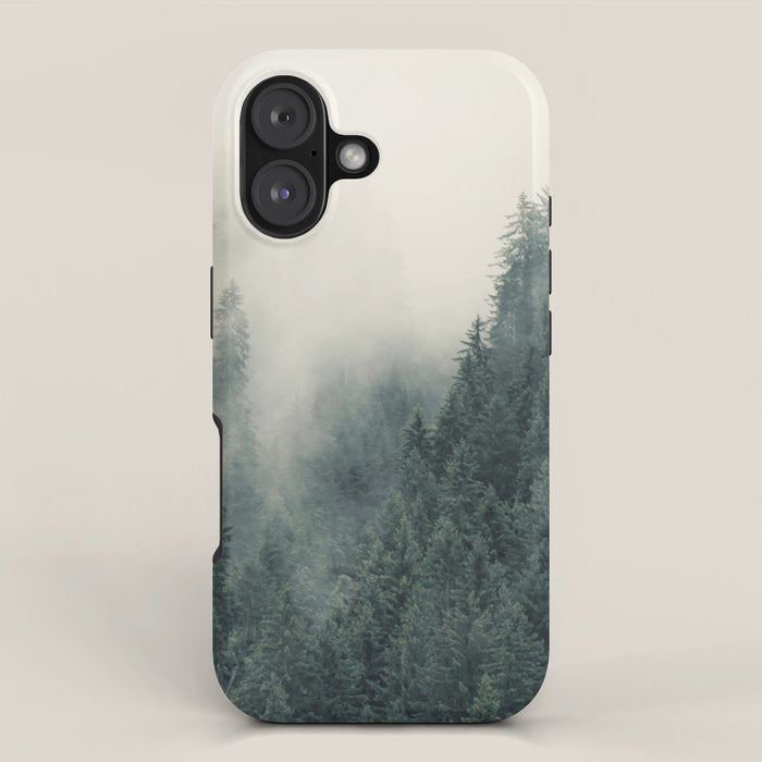 Misty Pines 2 iPhone Case Gallery Image 1