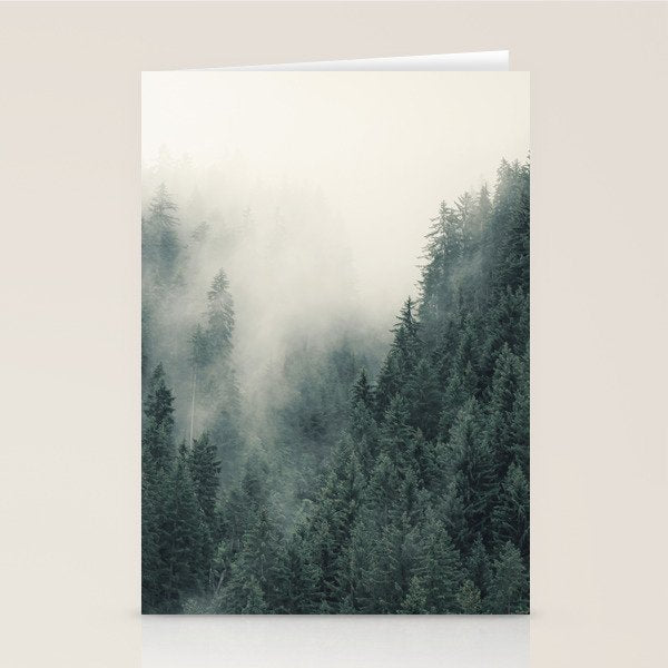 Misty Pines 2 Stationery Card Gallery Image 1