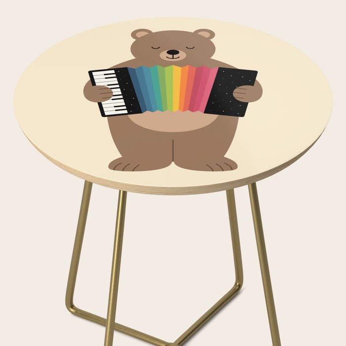 Star Accordionist Side Table Gallery Image 2