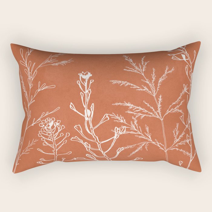 Minimalist Grass 3 Rectangular Pillow Gallery Image 2