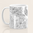 Charleston White Map Coffee Mug Gallery Image 3