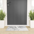 Charleston White Map Welcome Mat Gallery Image 3