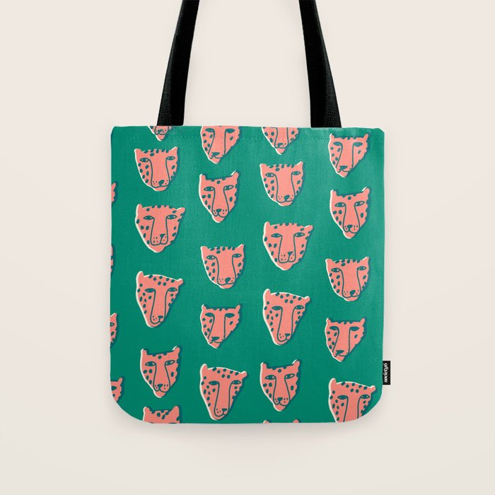 Pink pantehrs Tote Bag Gallery Image 1