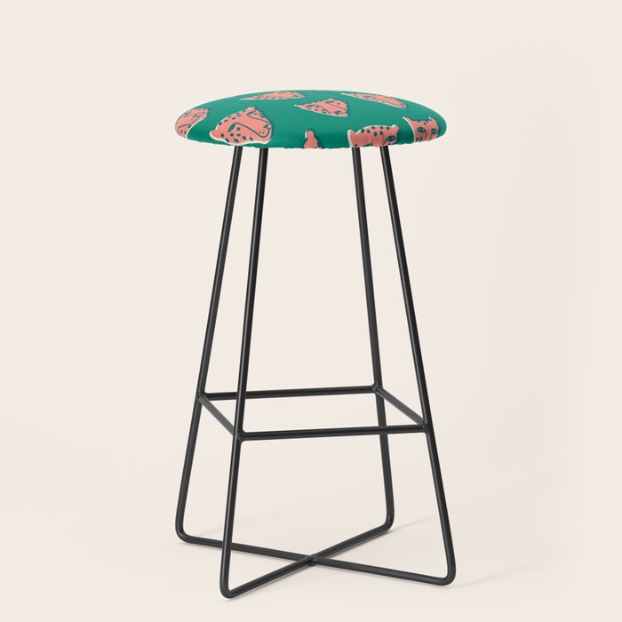 Pink pantehrs Stool Gallery Image 1