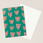 Pink pantehrs Stationery Card Gallery Image 2