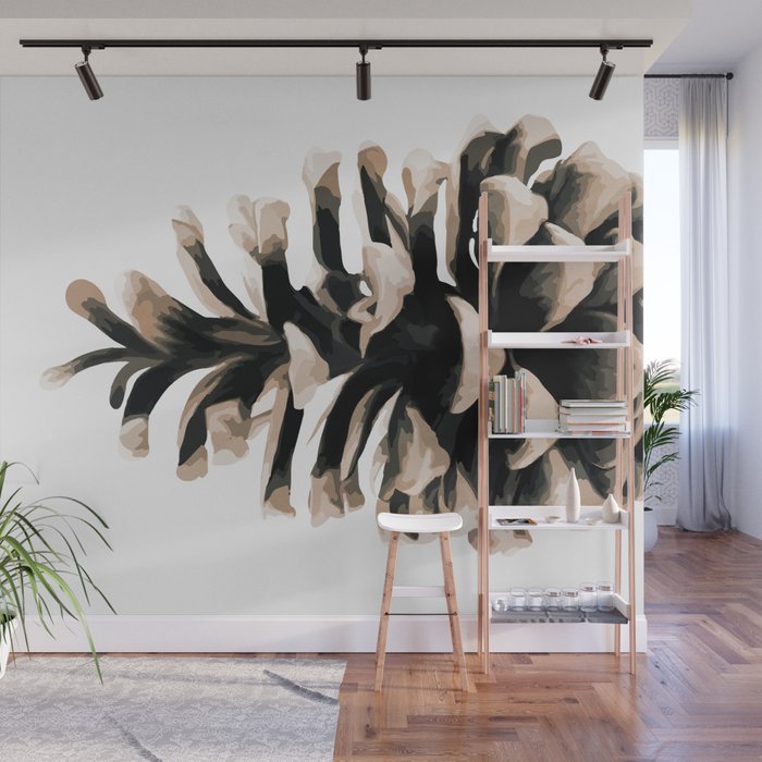 Pinecone Wall Mural Gallery Image 1