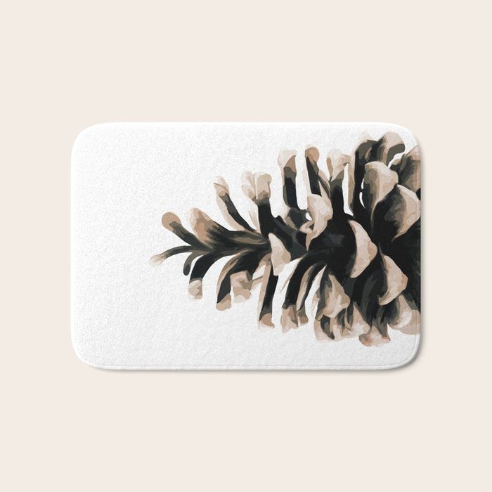 Pinecone Bath Mat Gallery Image 1