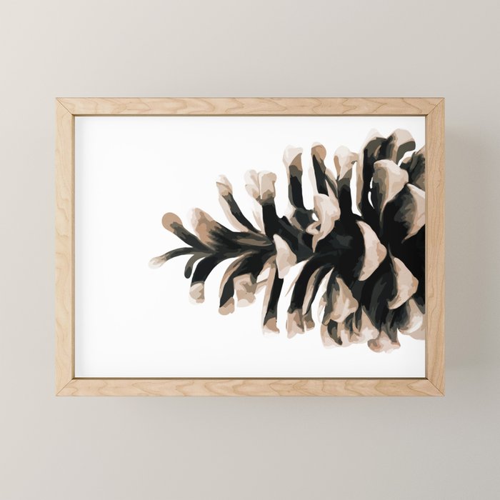 Pinecone Mini Art Print Gallery Image 1