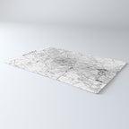 Austin White Map Rug Gallery Image 3