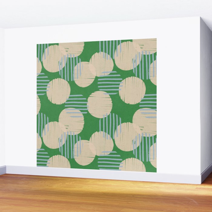 Abstract Summer Pattern #1 Wall Mural Gallery Image 2