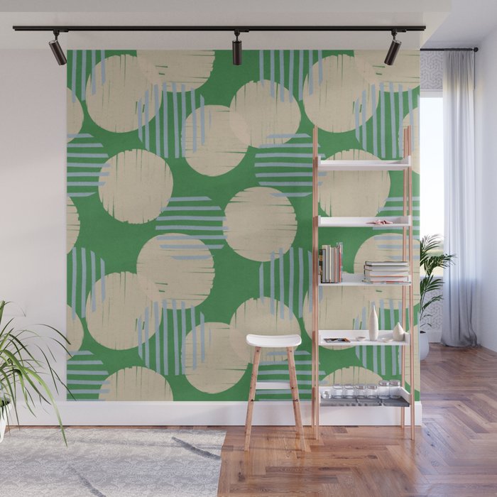 Abstract Summer Pattern #1 Wall Mural Gallery Image 1