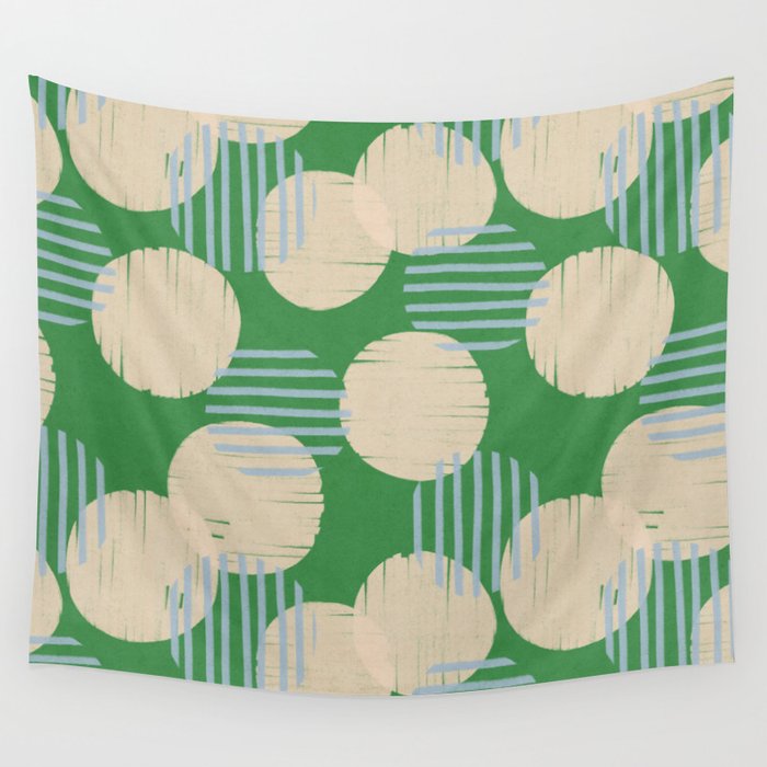 Abstract Summer Pattern #1 Wall Tapestry Gallery Image 1