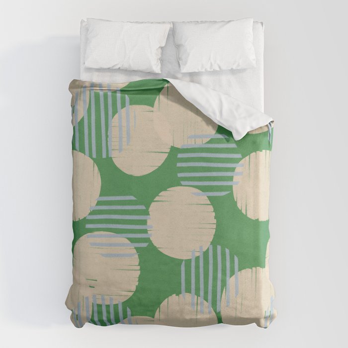 Abstract Summer Pattern #1 Duvet Cover Gallery Image 1