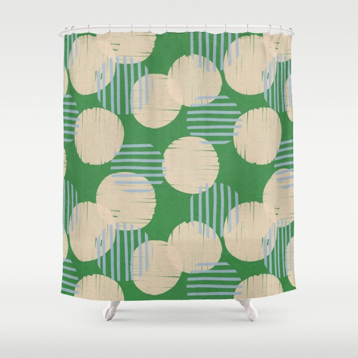 Abstract Summer Pattern #1 Shower Curtain Gallery Image 1