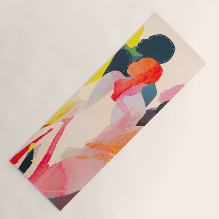 Abstract Figures Yoga Mat Gallery Image 1