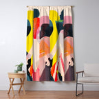 Abstract Figures Window Curtain Gallery Image 5