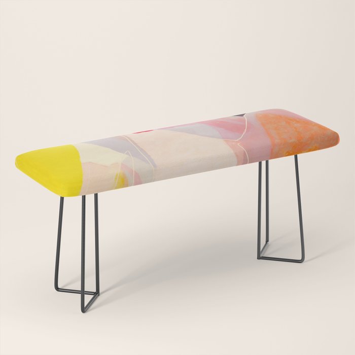 Abstract Figures Bench Gallery Image 1