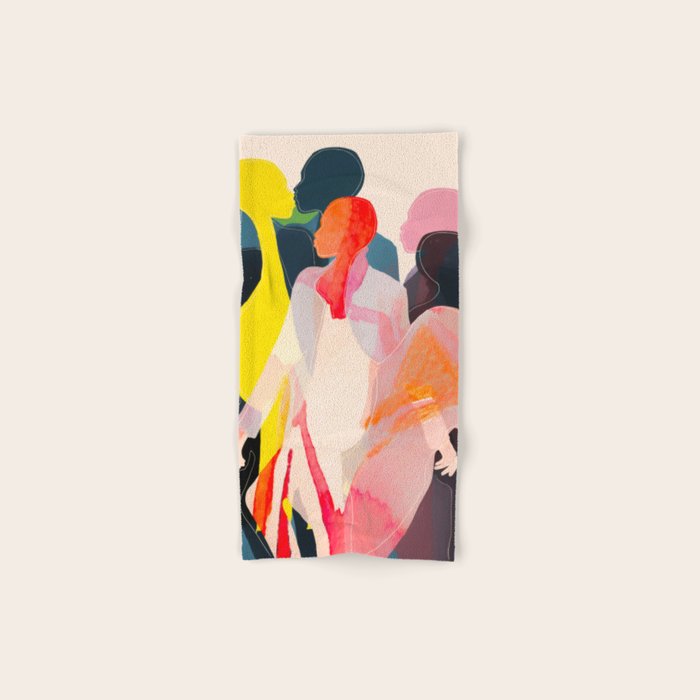 Abstract Figures Bath Towel Gallery Image 1