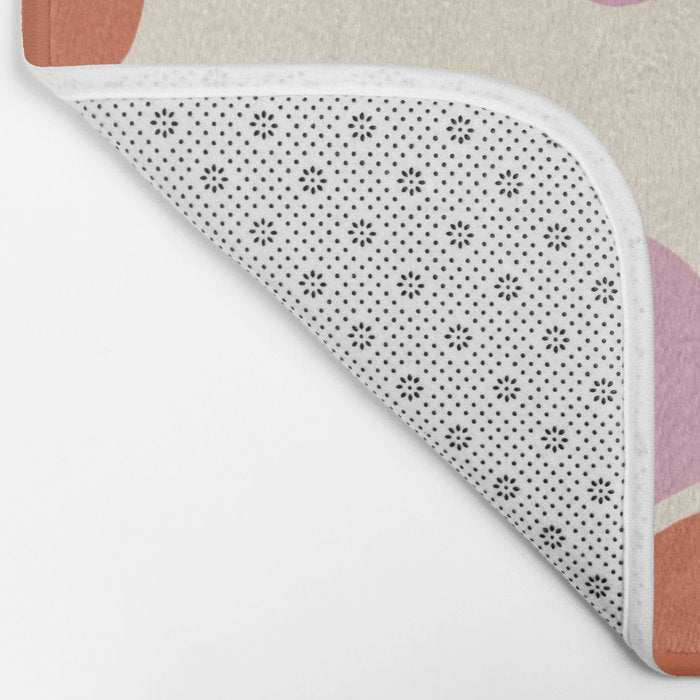 Heart Floral Bath Mat Gallery Image 2