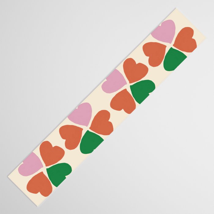Heart Floral Table Runner Gallery Image 3