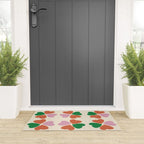 Heart Floral Welcome Mat Gallery Image 3