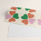 Heart Floral Wrapping Paper Gallery Image 2