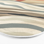 Reading girl in bed Bath Mat Gallery Image 3