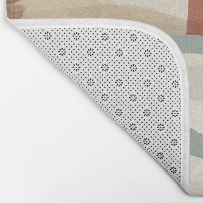 Reading girl in bed Bath Mat Gallery Image 2