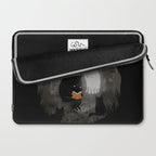 A Quiet Spooky Spot (Book Reading Monster) Laptop Sleeve Gallery Image 2
