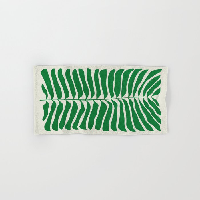JAZZ FERNS 03 | Rain Forest Matisse Edition Bath Towel Gallery Image 1