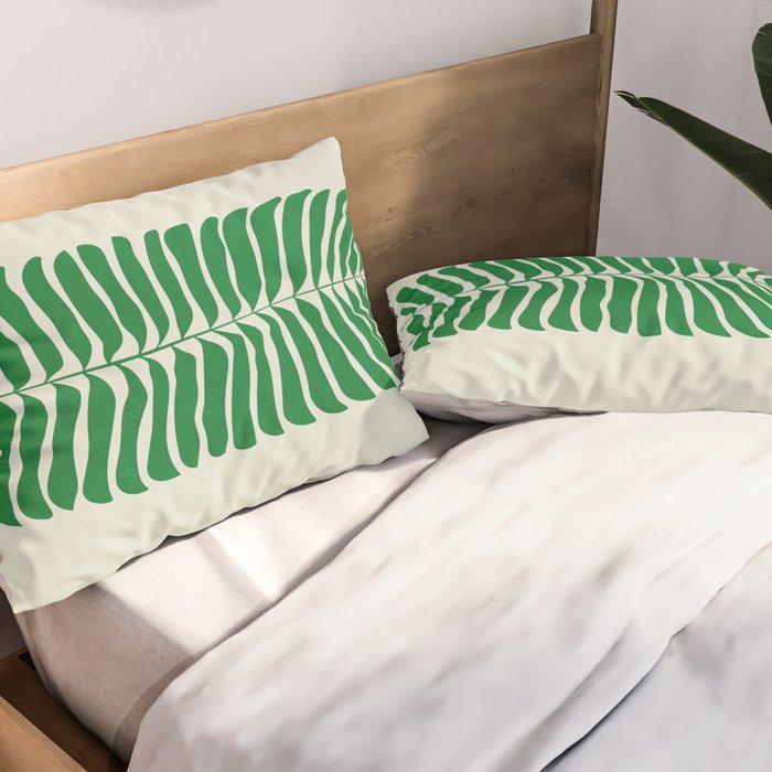 JAZZ FERNS 03 | Rain Forest Matisse Edition Pillow Sham Gallery Image 2