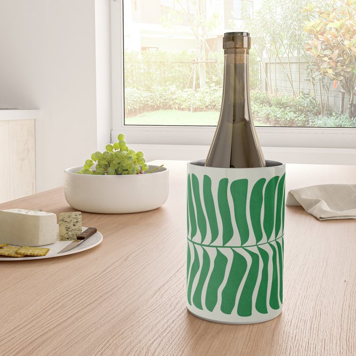 JAZZ FERNS 03 | Rain Forest Matisse Edition Wine Chiller Gallery Image 4