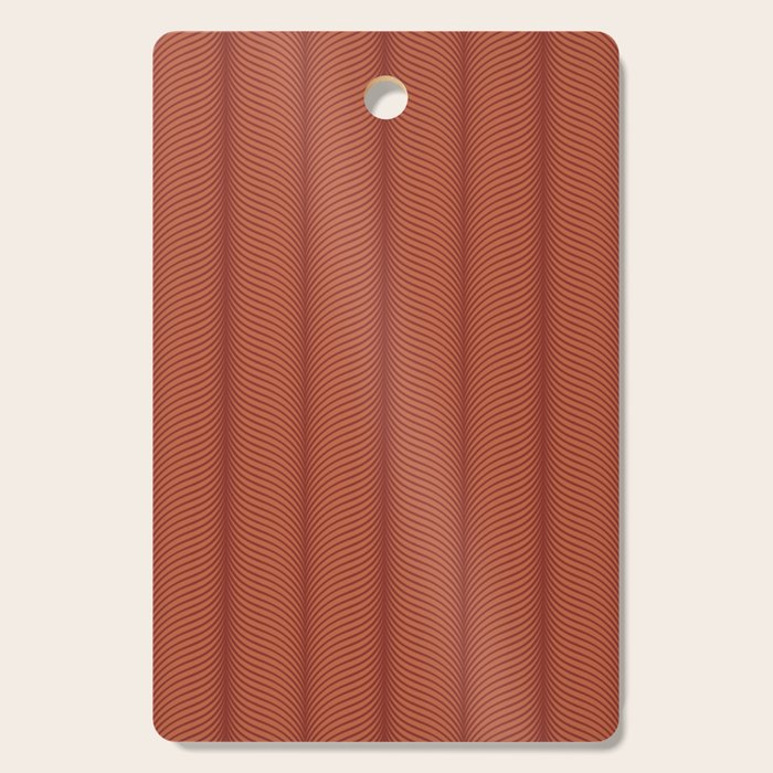 Elysian VI Red Terracotta Cutting Board Gallery Image 1