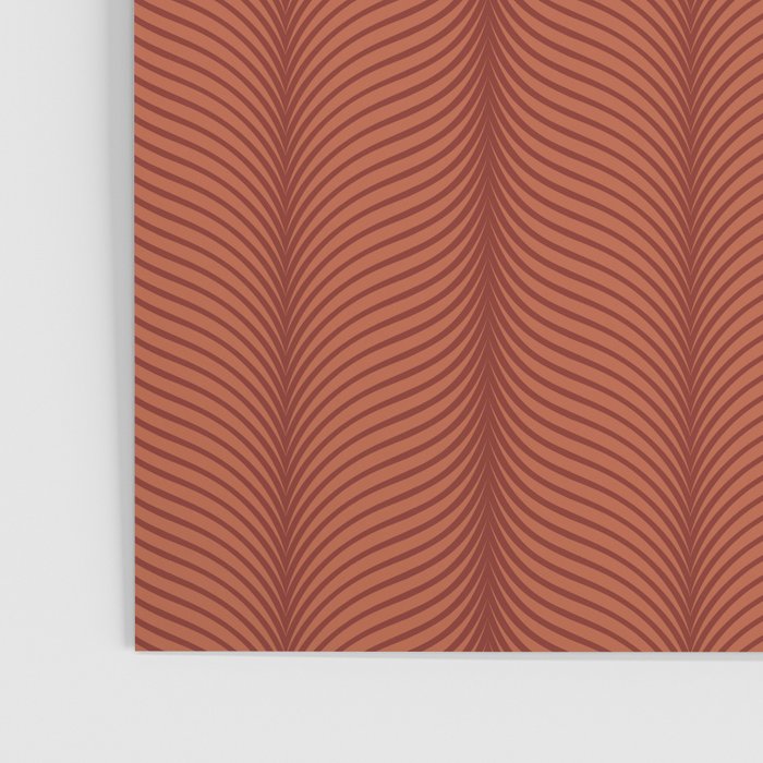 Elysian VI Red Terracotta Poster Gallery Image 3