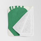 fresh fresh vegetable-green Throw Blanket Gallery Image 3