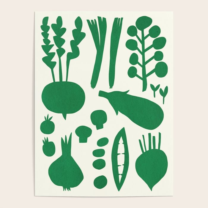 fresh fresh vegetable-green Poster Gallery Image 1